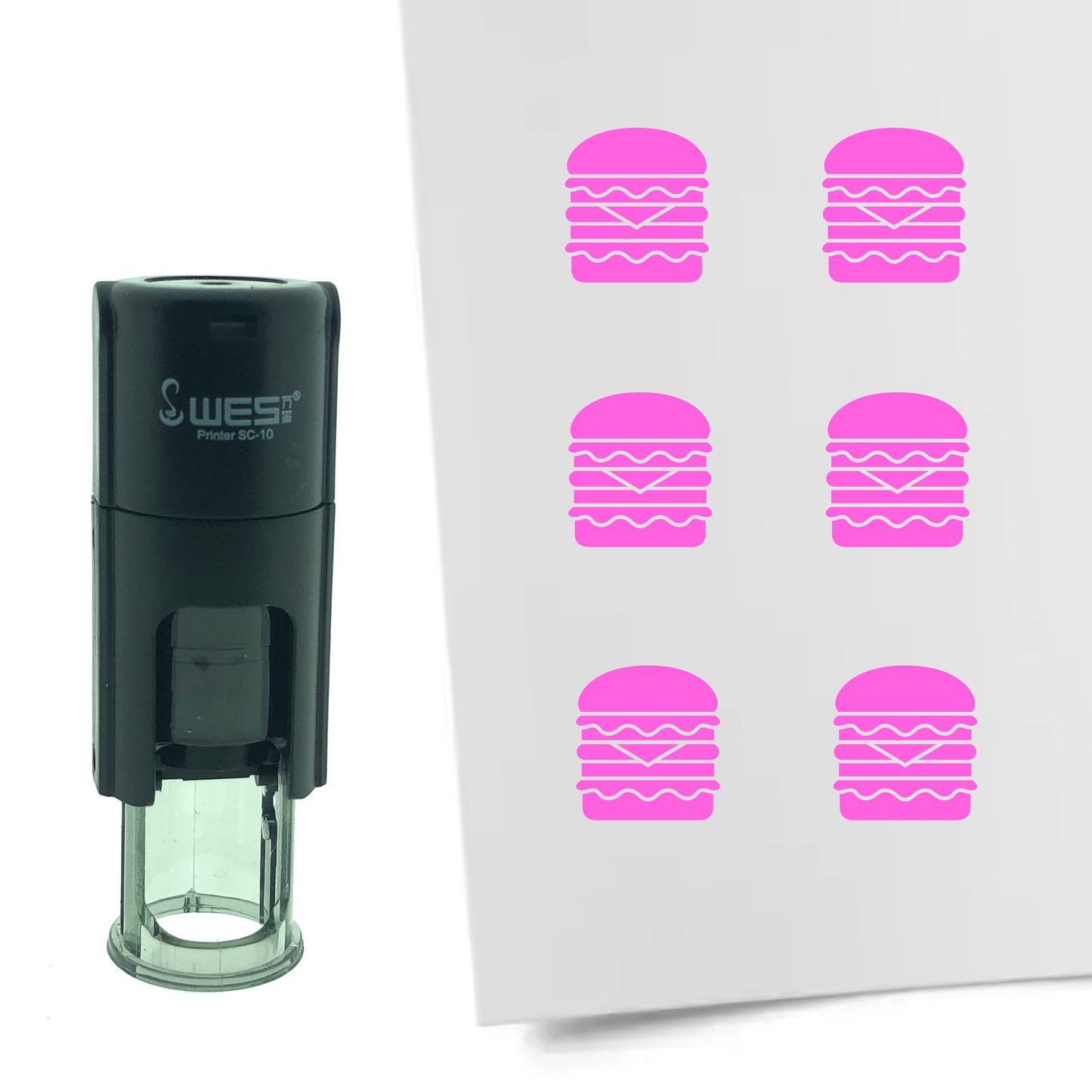 Stempel Doppelter Hamburger Ø10mm rund