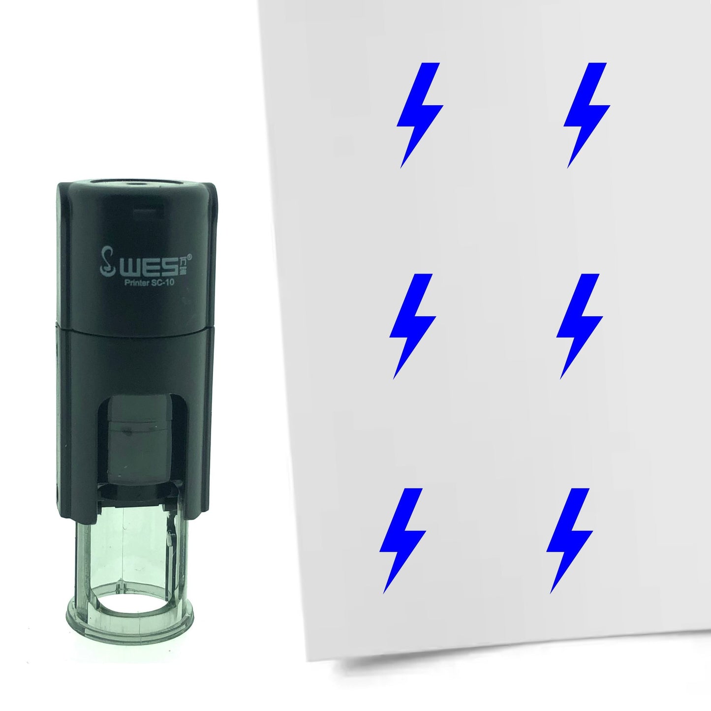 Stempel Blitz Ø10mm rund