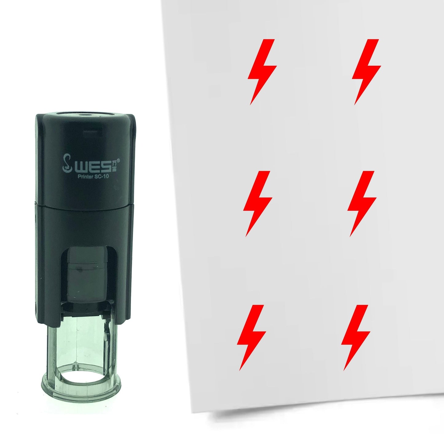 Stempel Blitz Ø10mm rund