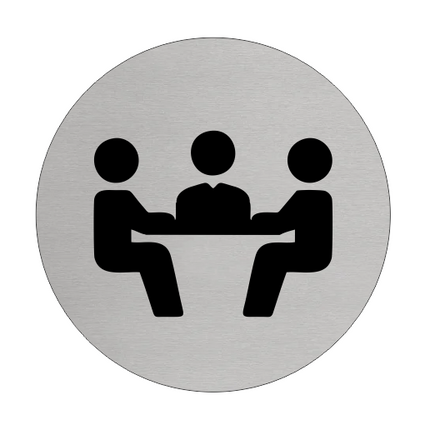 Türschild Ø75mm Konferenzraum