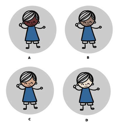 Türschild Ø75mm Junge