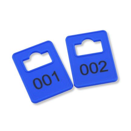 Garderobemarken Tiffany - verschiedene Sets