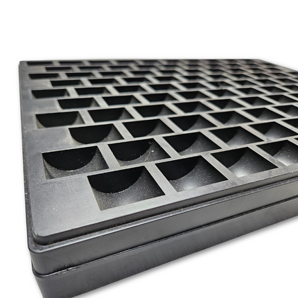 Zählbrett Hartkunststoff für 1000 Wertmarken Ø 23-29 mm