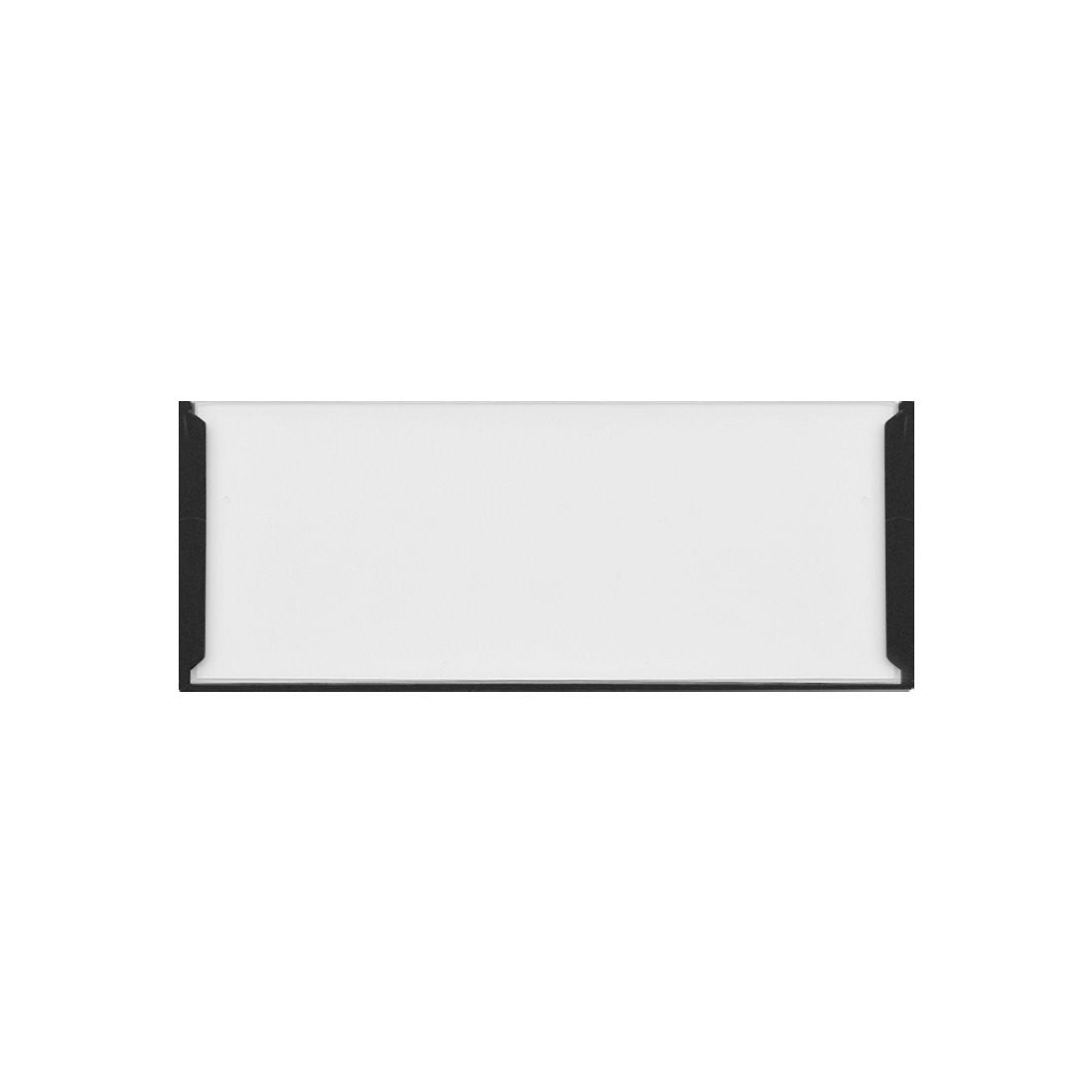 Etikettenhalter Kunststoff selbstklebend 75x30mm - pro Stück