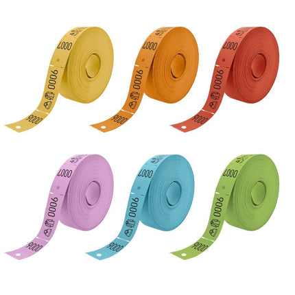 Garderobenummern auf Rolle - 500 Abrisse