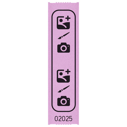 Wertmarken Rolle 114x30mm selbst gestalten - 1000 Abrisse