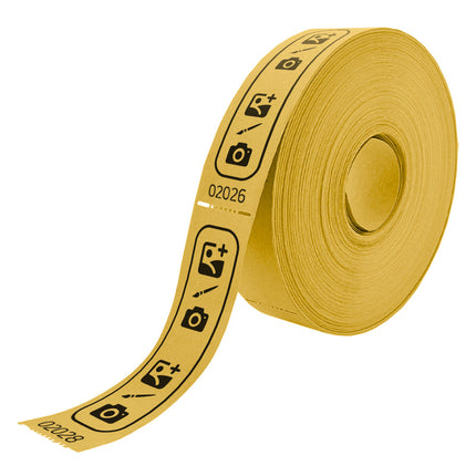 Wertmarken Rolle 114x30mm selbst gestalten - 1000 Abrisse