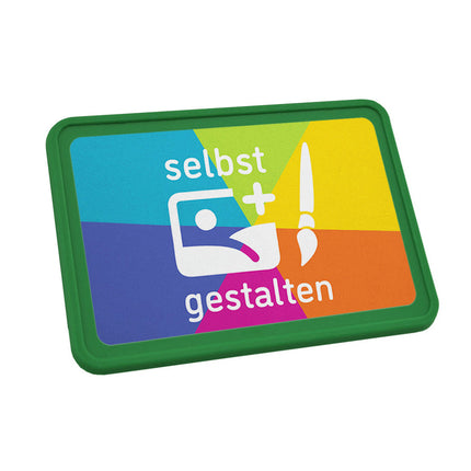 Fahrchips selbst gestalten Rechteck, 50 x 35 mm - 1000 Stück