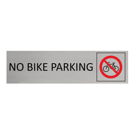 Türschild No Bike Parking