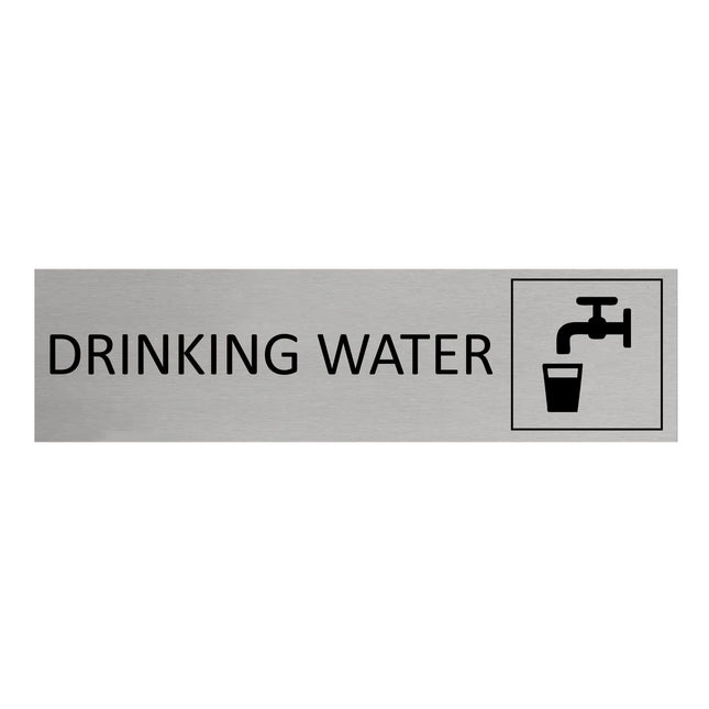 Türschild Drinking Water