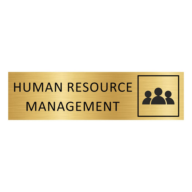 Türschild Human Resource Management