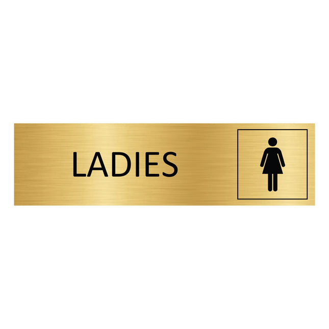 Türschild Ladies