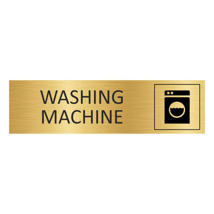 Türschild Washing Machine