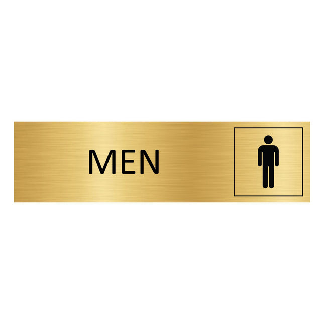 Türschild Men