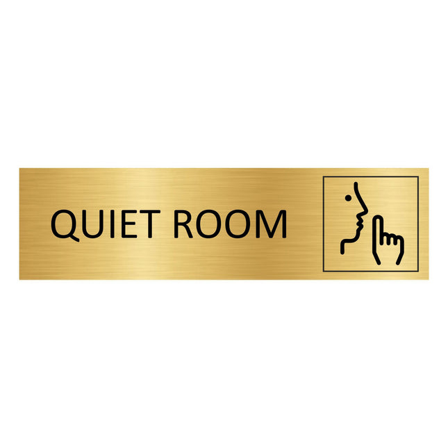 Türschild Quiet Room
