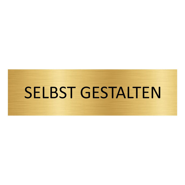Türschild Selbst gestalten