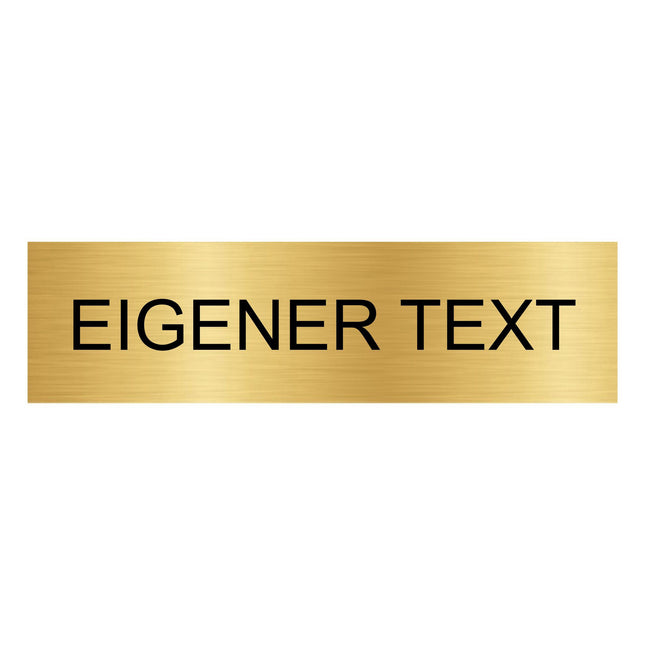 Türschild Eigener Text