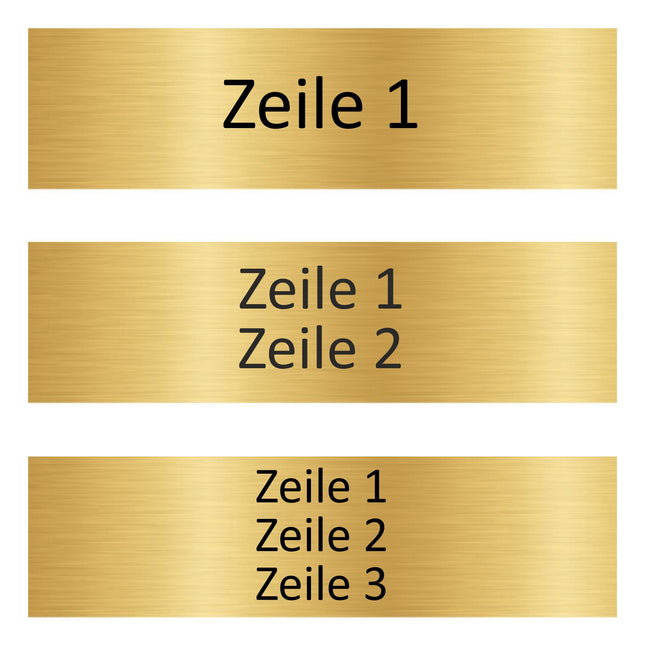 Türschild Eigener Text