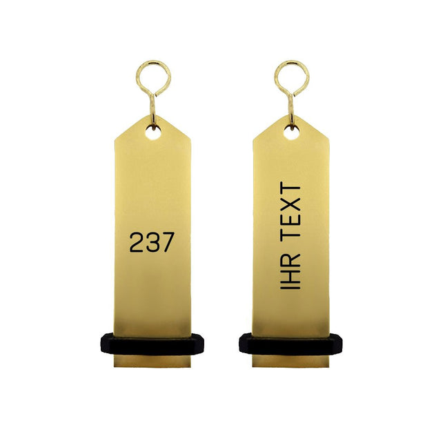 Bumerang Gold graviert - pro Stück