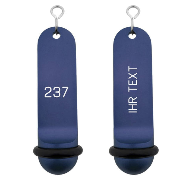 Big Classic Blau graviert - pro Stück