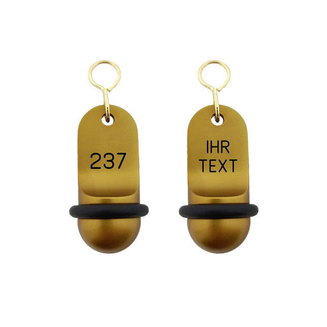 Mini Classic Gold graviert - pro Stück