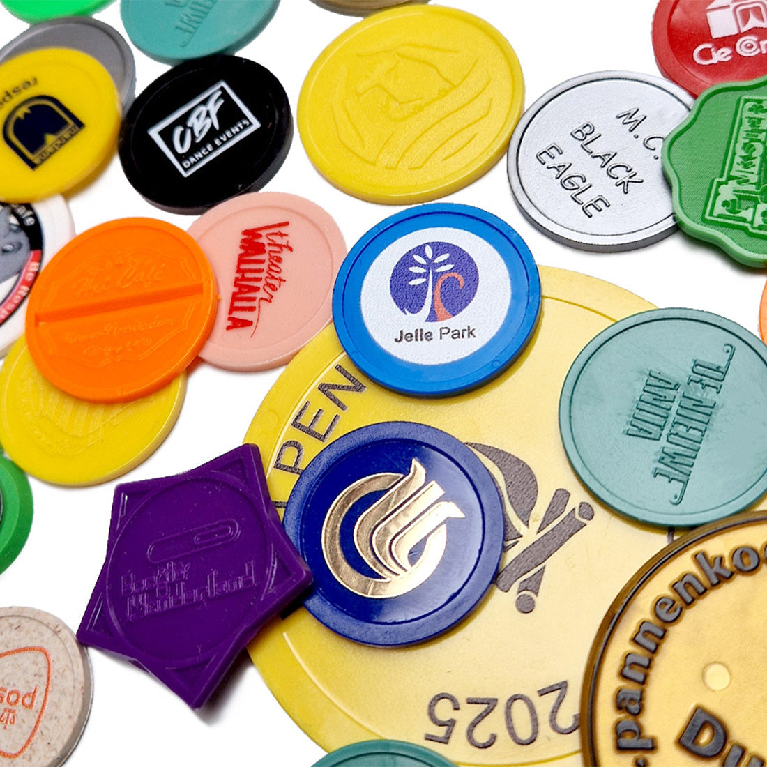 Drucktechniken für Wertmarken Chips