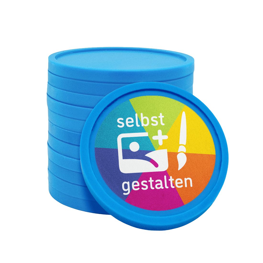 Wertmarken Chips selbst gestalten