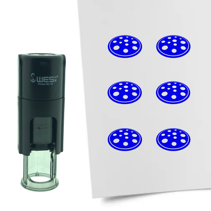 Stempel Pizza Ø10mm rund