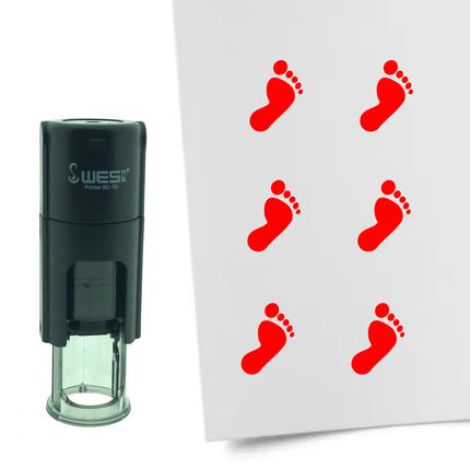 Stempel Fuß Ø10mm rund