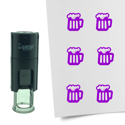 Stempel Bier Ø10mm rund