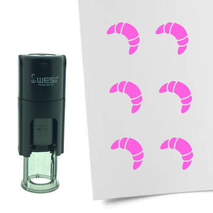 Stempel Croissant Ø10mm rund