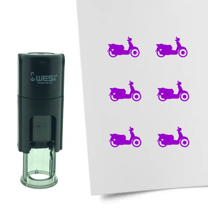 Stempel Roller Ø10mm rund