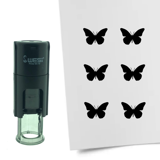 Stempel Schmetterling Ø10mm rund