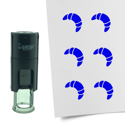 Stempel Croissant Ø10mm rund