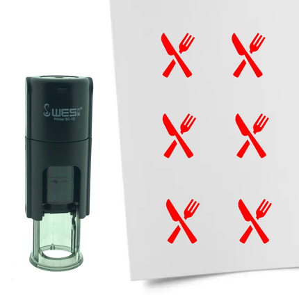 Stempel Besteck Ø10mm rund