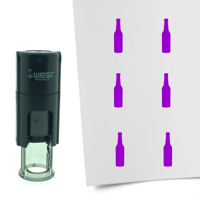 Stempel Bierflasche Ø10mm rund