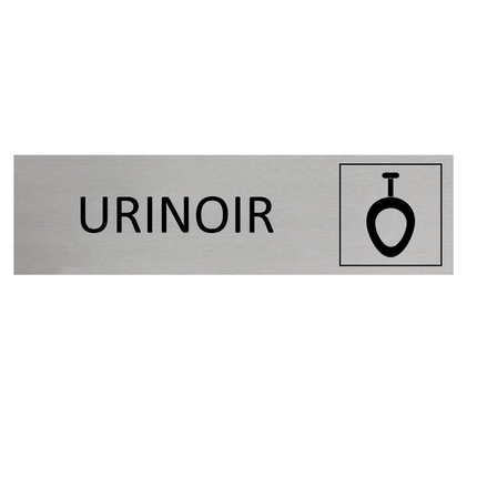Türschild Urinoir