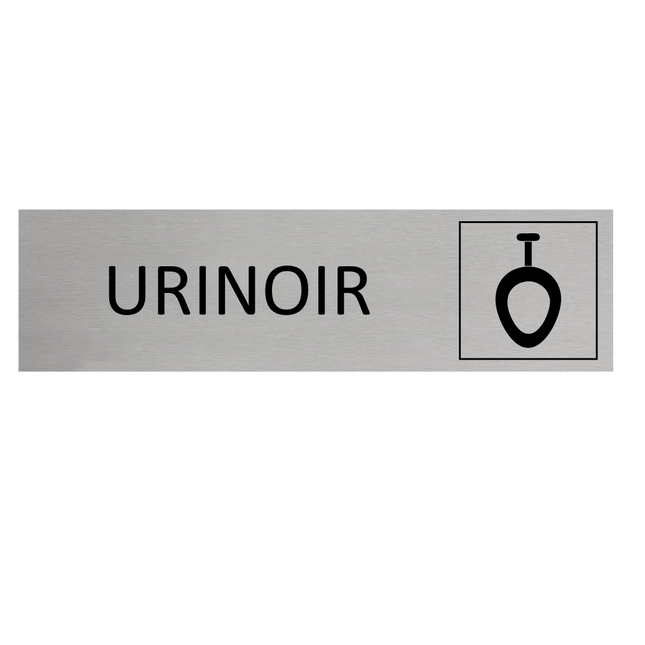 Türschild Urinoir