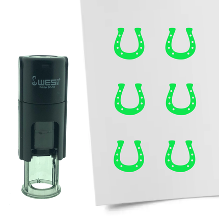 Stempel Hufeisen Ø10mm rund