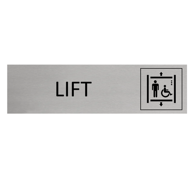 Türschild Lift