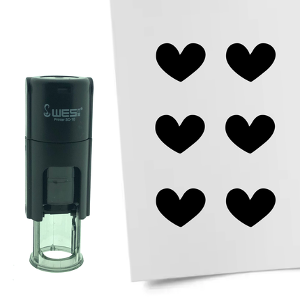 Stempel Herz Ø10mm rund