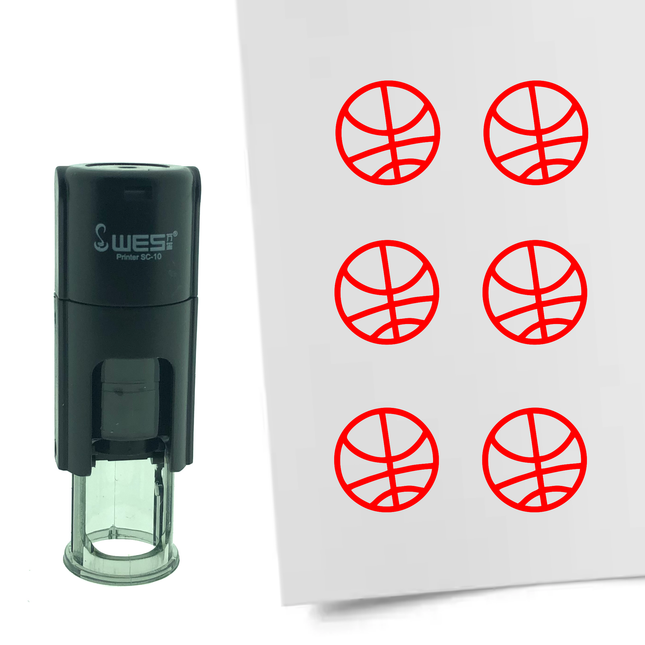 Stempel Basketball Ø10mm rund