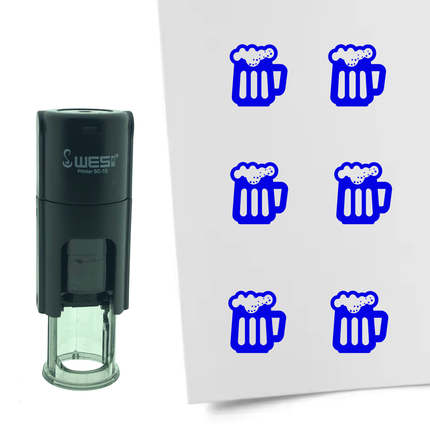 Stempel Bier Ø10mm rund