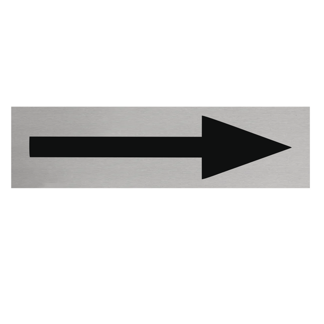 Türschild Pfeil