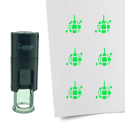Stempel Discokugel Ø10mm rund