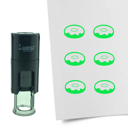 Stempel Donut Ø10mm rund