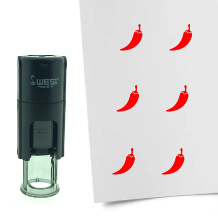 Stempel Chilischote Ø10mm rund