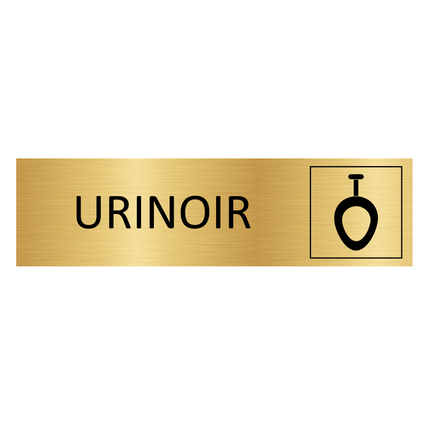 Türschild Urinoir