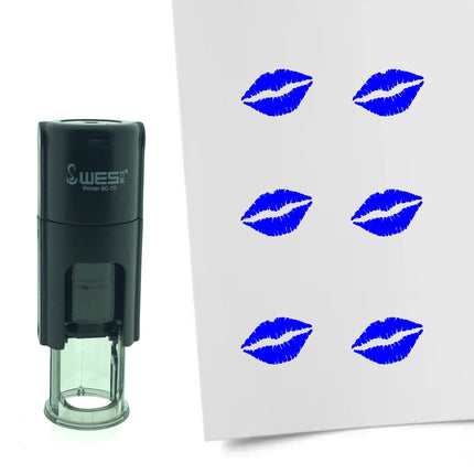 Stempel Kussmund Ø10mm rund