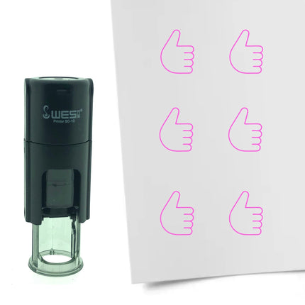 Stempel Daumen hoch Ø10mm rund